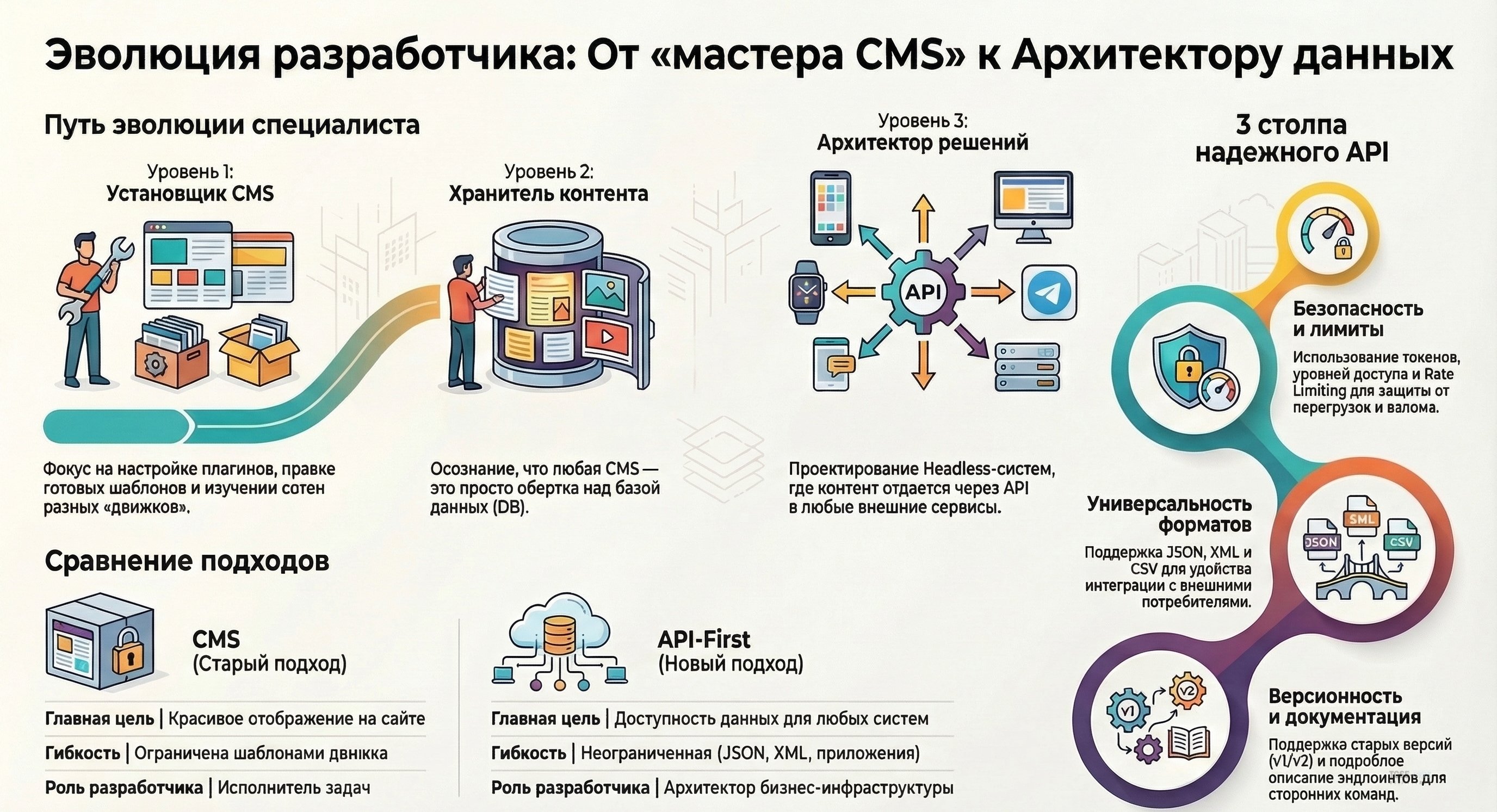 Эволюция разработчика: от «специалиста по CMS» к «хранителю контента»